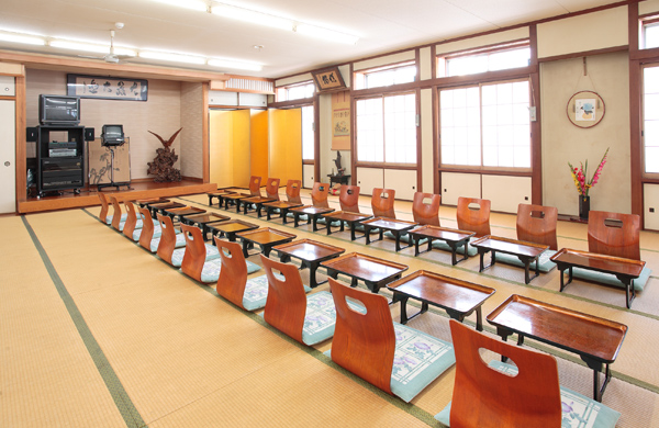 ゼミ・合宿のミーティングにもピッタリの広間